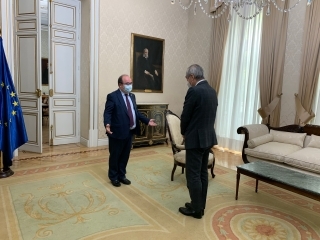 REUNIÓN DEL EMBAJADOR HIRAMATSU CON EL MINISTRO DE POLÍTICA TERRITORIAL Y FUNCIÓN PÚBLICA
